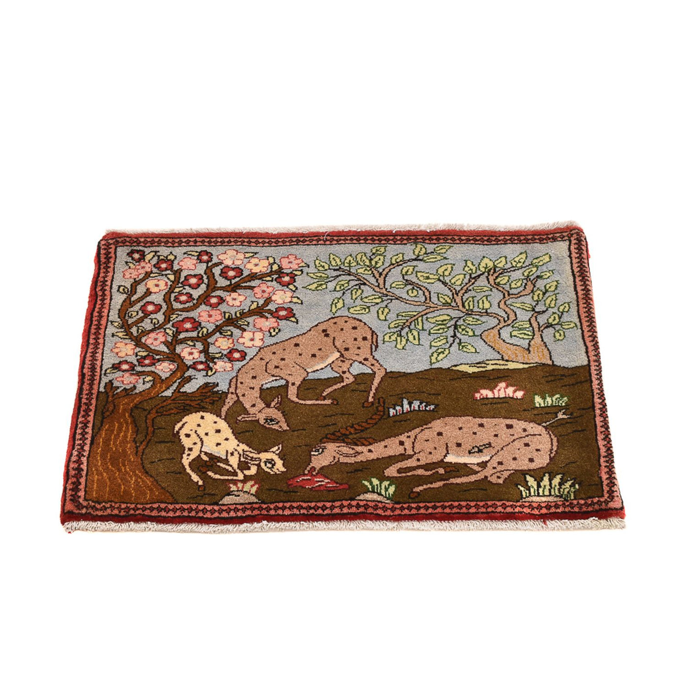 Hamadan Tapijt 67x45cm - Perzisch tapijt