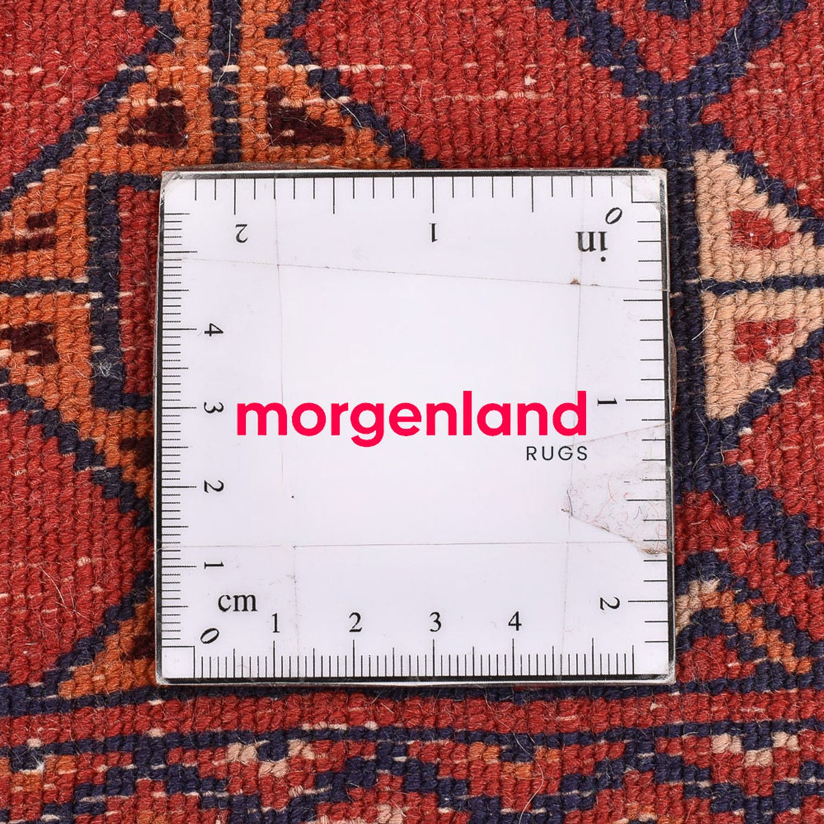 Perzisch Tapijt - Nomadisch - 92 x 70 cm - donkerrood