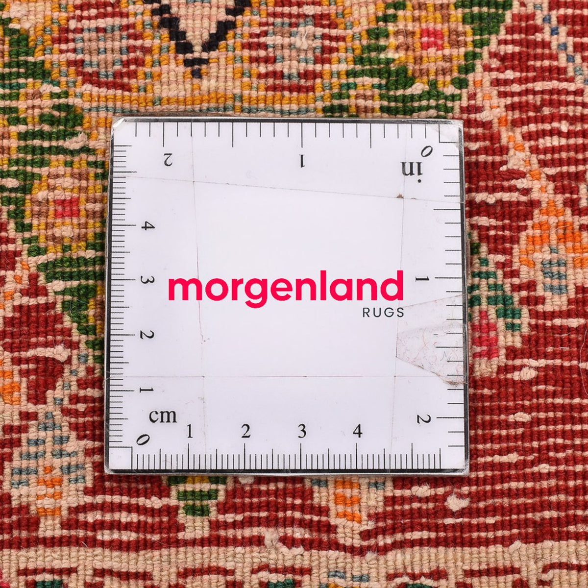 Perzisch Tapijt - Nomadisch vierkant  - 65 x 65 cm - rood