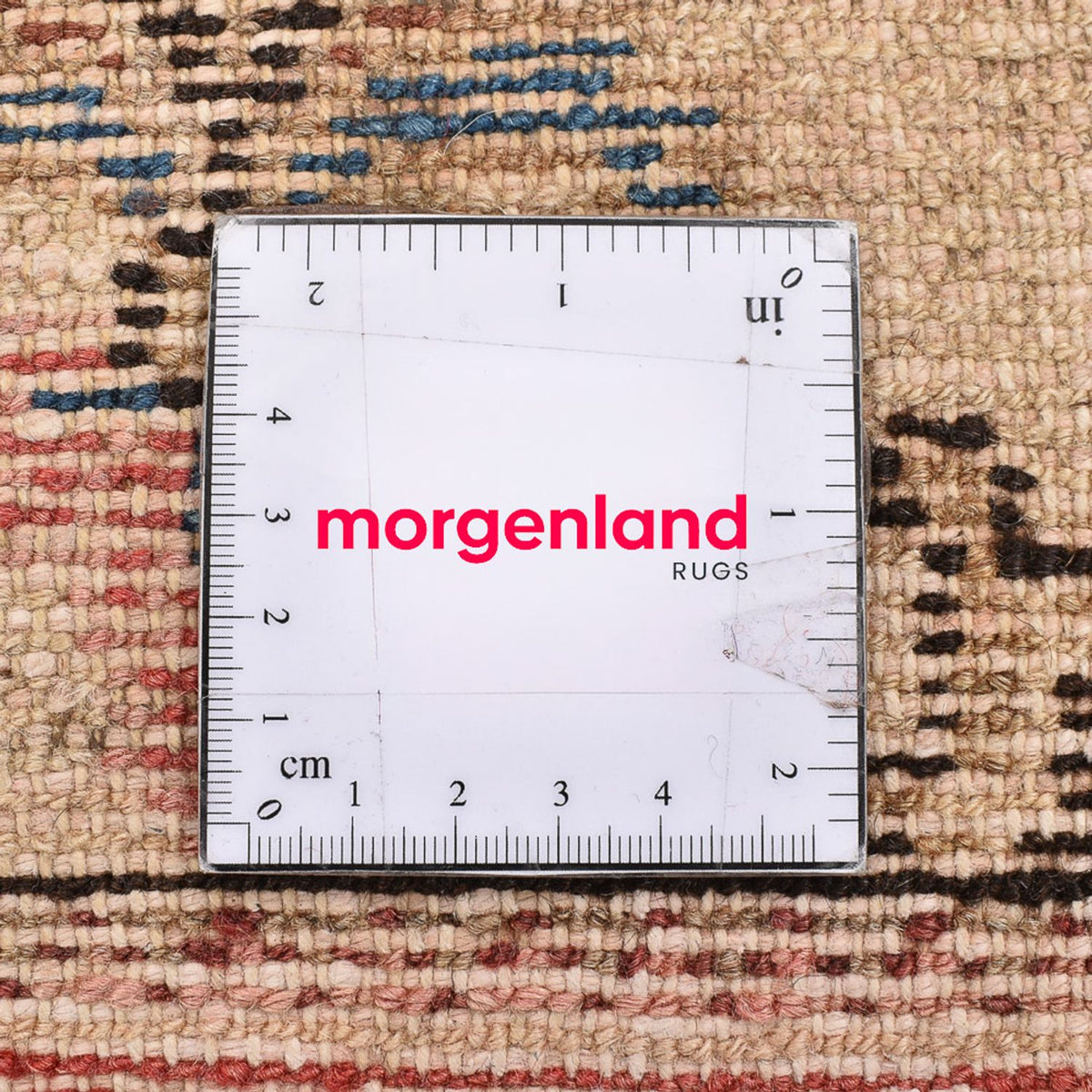 Perzisch Tapijt - Nomadisch - 101 x 56 cm - licht beige