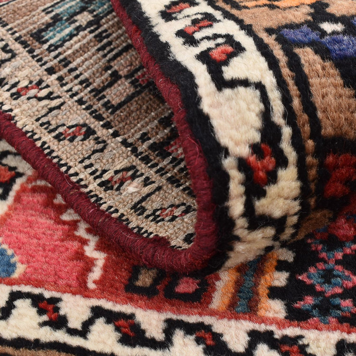 Perzisch Tapijt - Nomadisch - 83 x 52 cm - licht rood