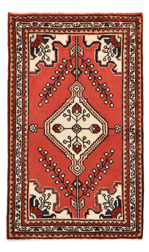Perzisch Tapijt - Nomadisch - 100 x 60 cm - rood