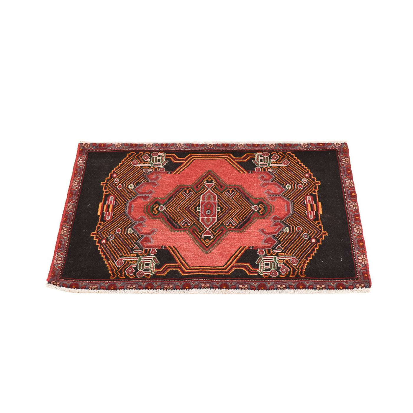 Hamadan Tapijt 77x54cm - Perzisch tapijt