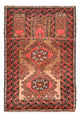 Hamadan Tapijt 74x52cm - Perzisch tapijt