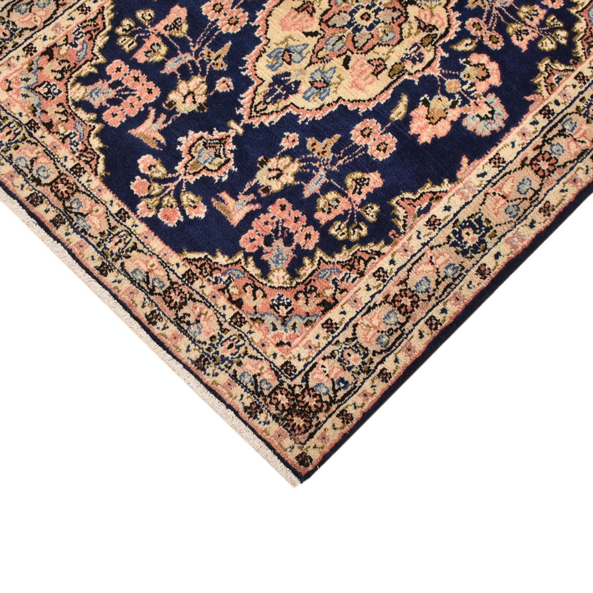 Perzisch Tapijt - Nomadisch - 87 x 65 cm - donkerblauw