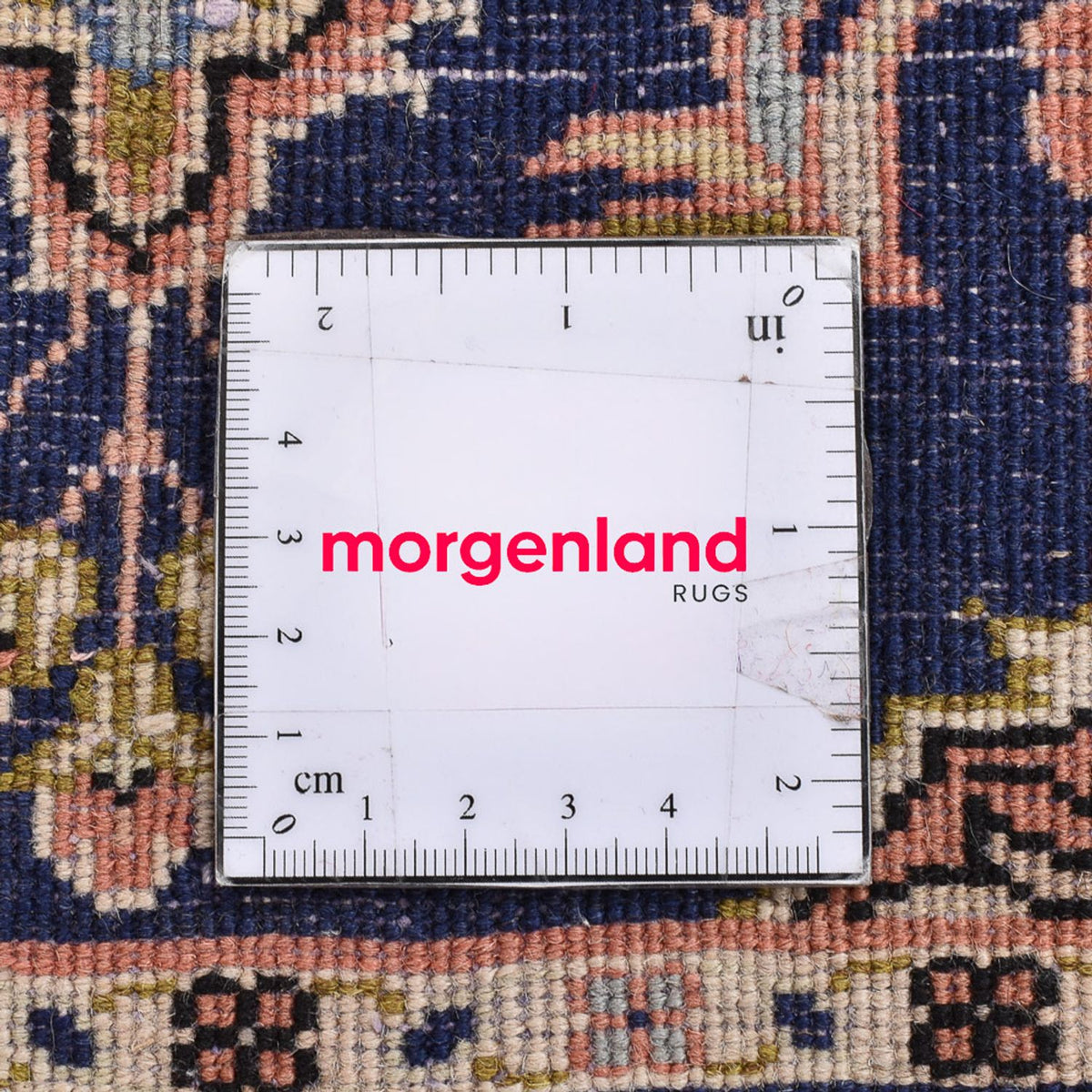 Perzisch Tapijt - Nomadisch - 87 x 65 cm - donkerblauw