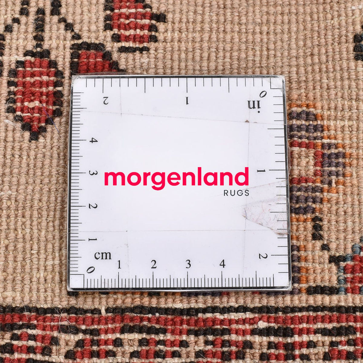 Perzisch Tapijt - Nomadisch - 75 x 58 cm - beige