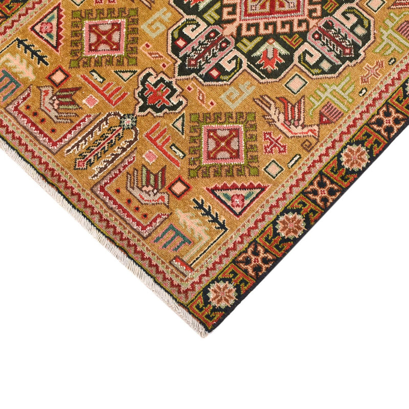 Perzisch Tapijt - Nomadisch - 82 x 53 cm - olijfgroen