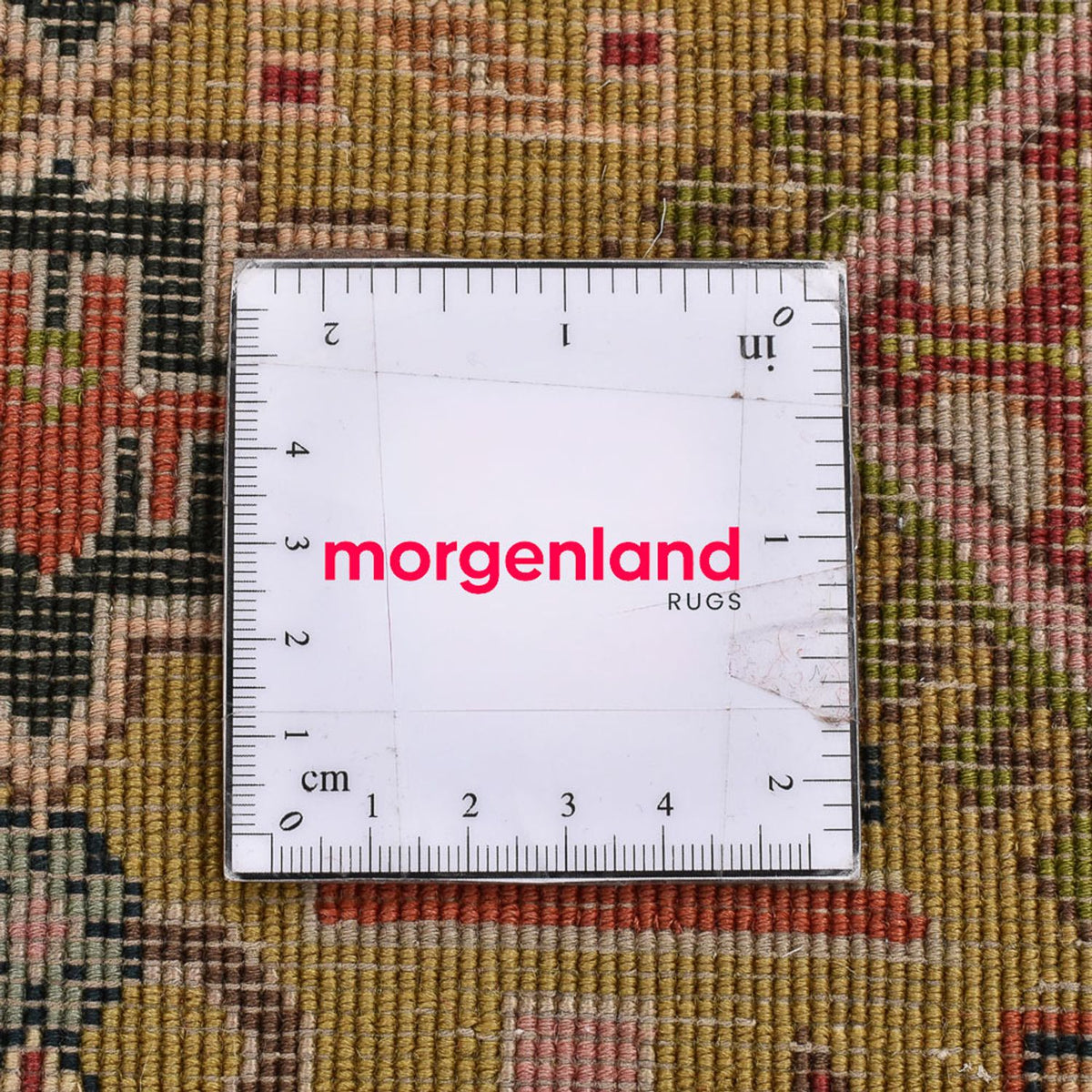 Perzisch Tapijt - Nomadisch - 82 x 53 cm - olijfgroen