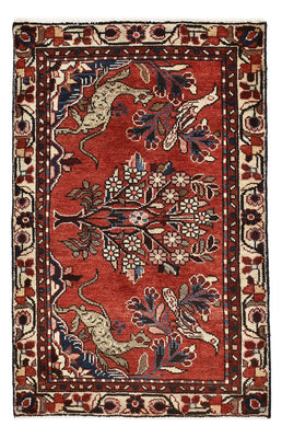 Perzisch Tapijt - Nomadisch - 108 x 67 cm - rood