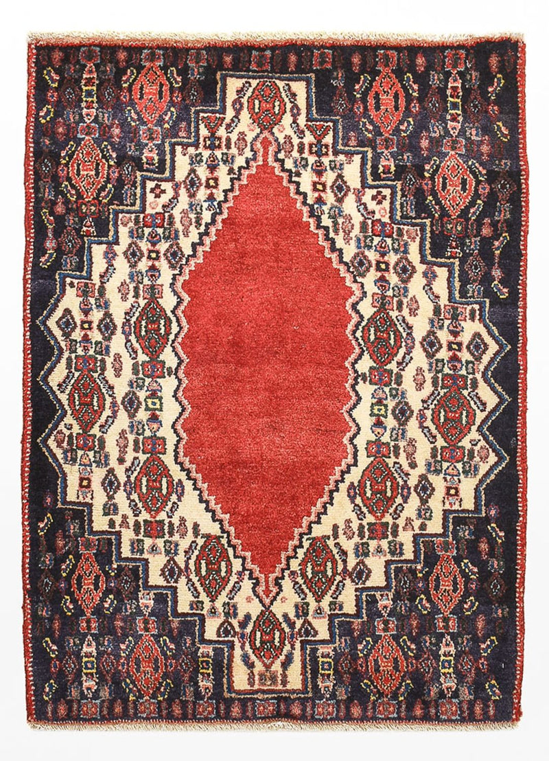 Perzisch Tapijt - Nomadisch - 83 x 63 cm - rood