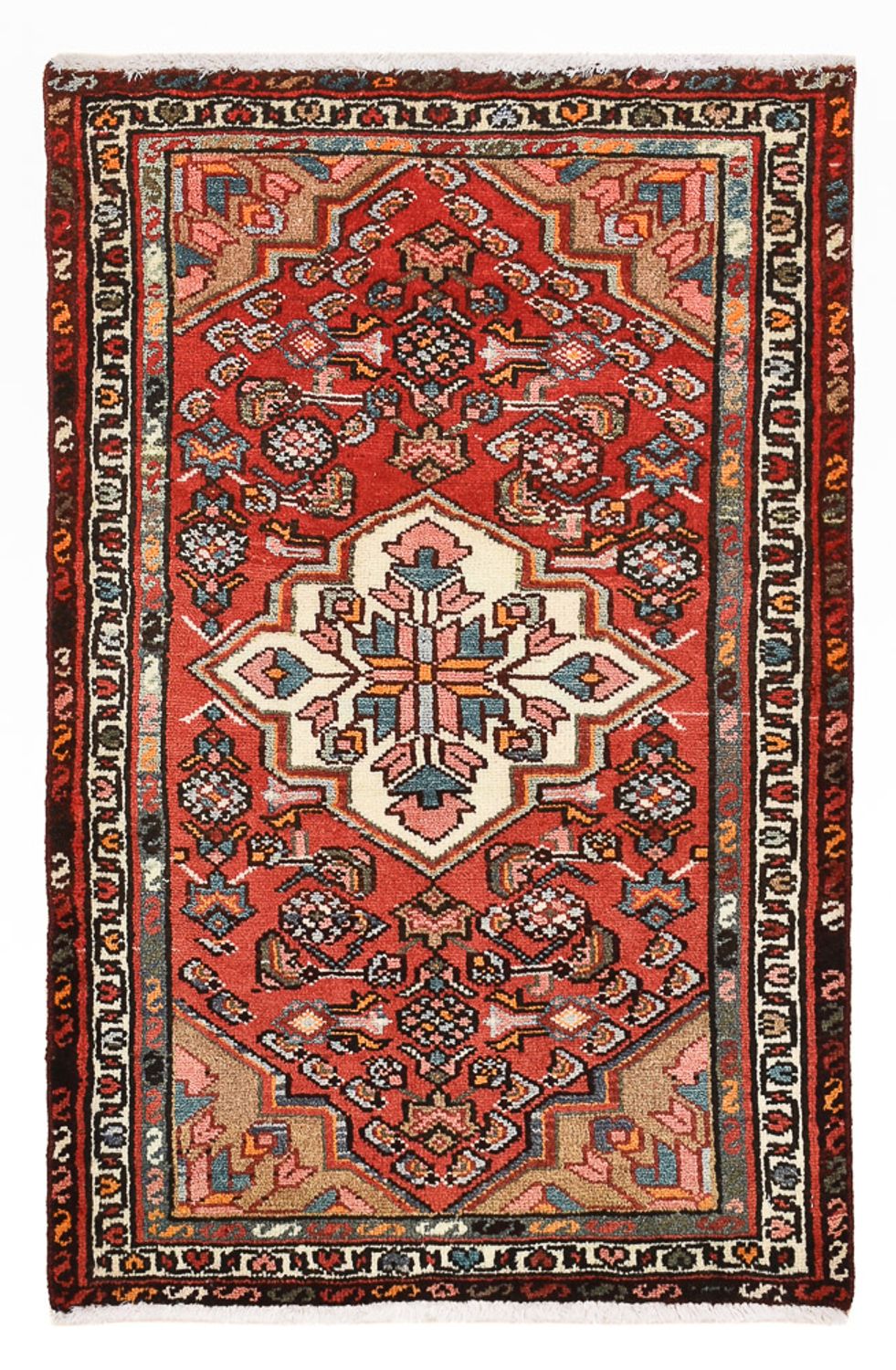 Perzisch Tapijt - Nomadisch - 95 x 65 cm - rood