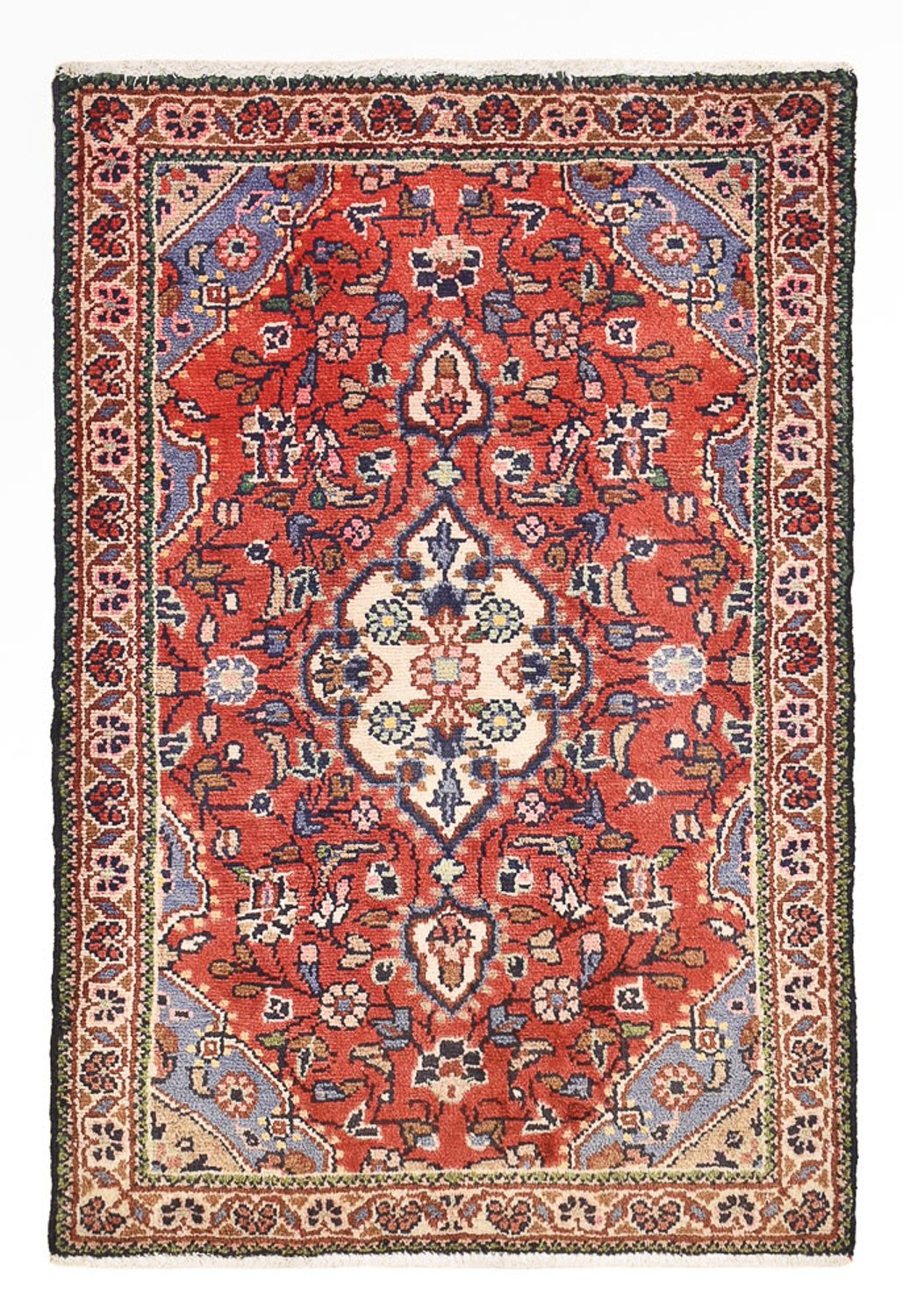 Perzisch Tapijt - Nomadisch - 88 x 60 cm - rood
