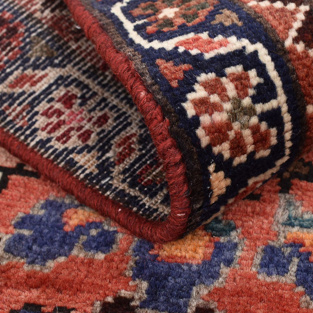 Perzisch Tapijt - Nomadisch - 87 x 53 cm - rood