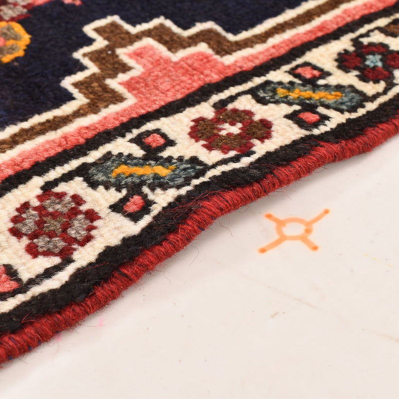 Perzisch Tapijt - Nomadisch - 87 x 60 cm - veelkleurig