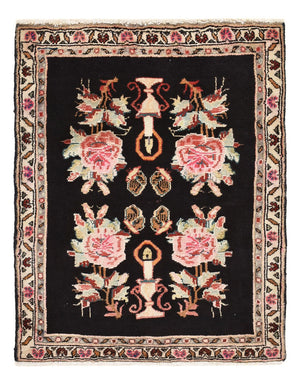 Perzisch Tapijt - Nomadisch - 85 x 68 cm - donkerblauw