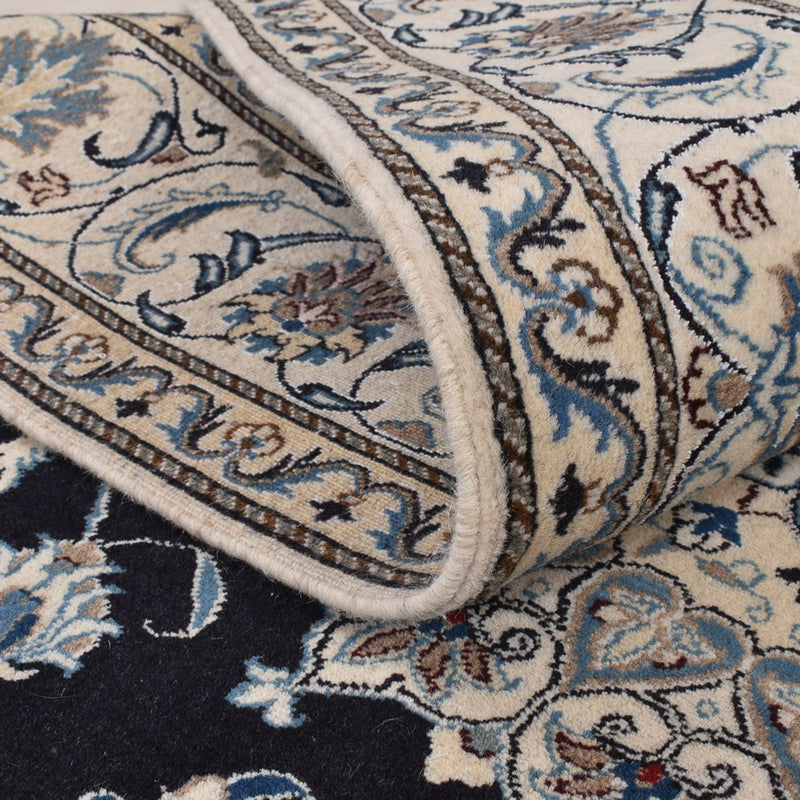 Perzisch tapijt - Nain - 293 x 200 cm - donkerblauw