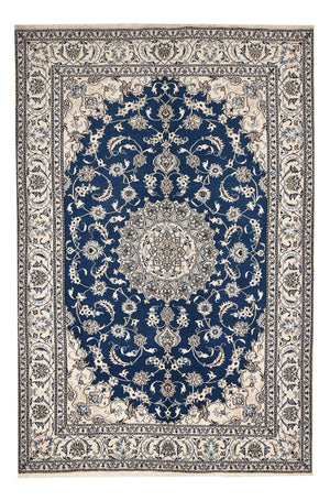 Perzisch tapijt - Nain - 297 x 200 cm - blauw