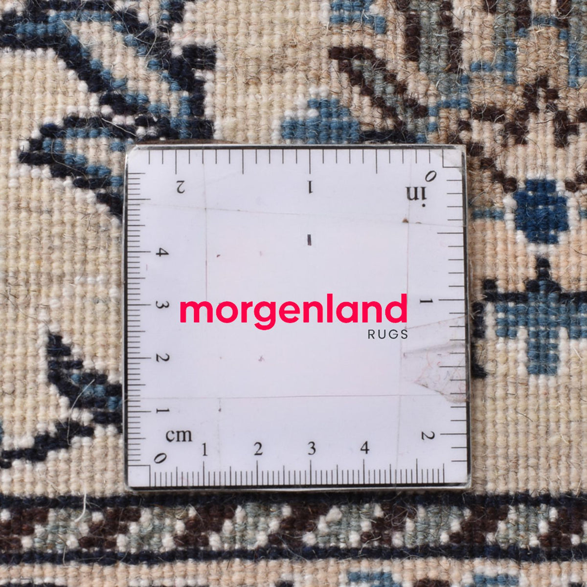 Perzisch tapijt - Nain - 297 x 200 cm - blauw