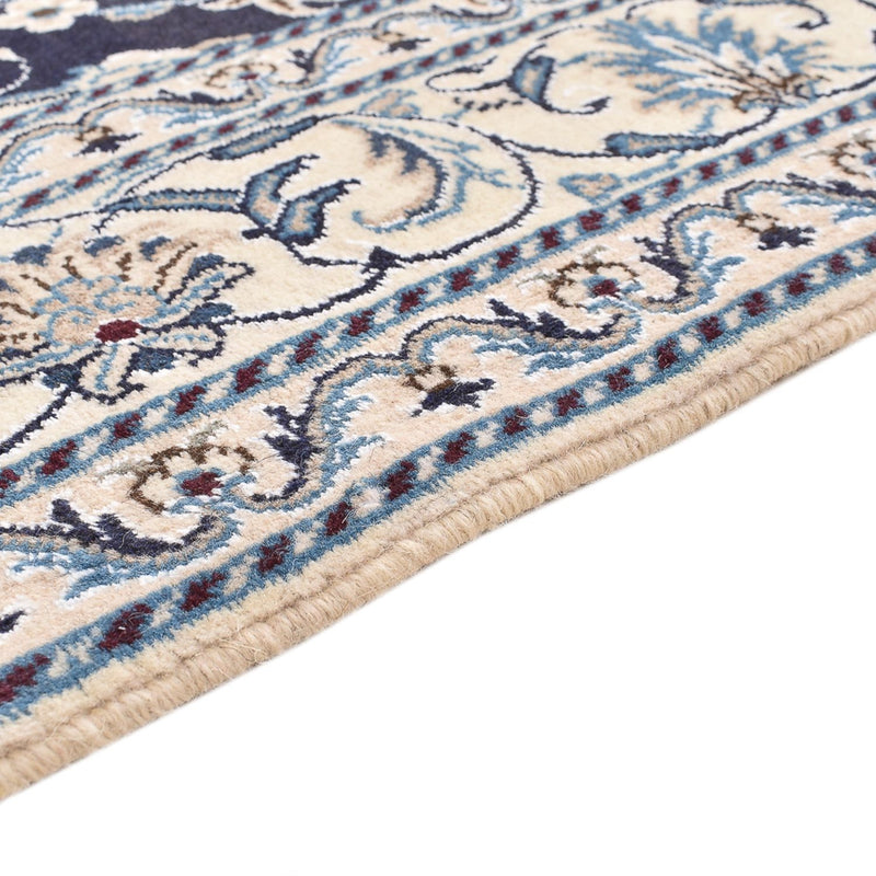 Perzisch tapijt - Nain - 198 x 149 cm - donkerblauw