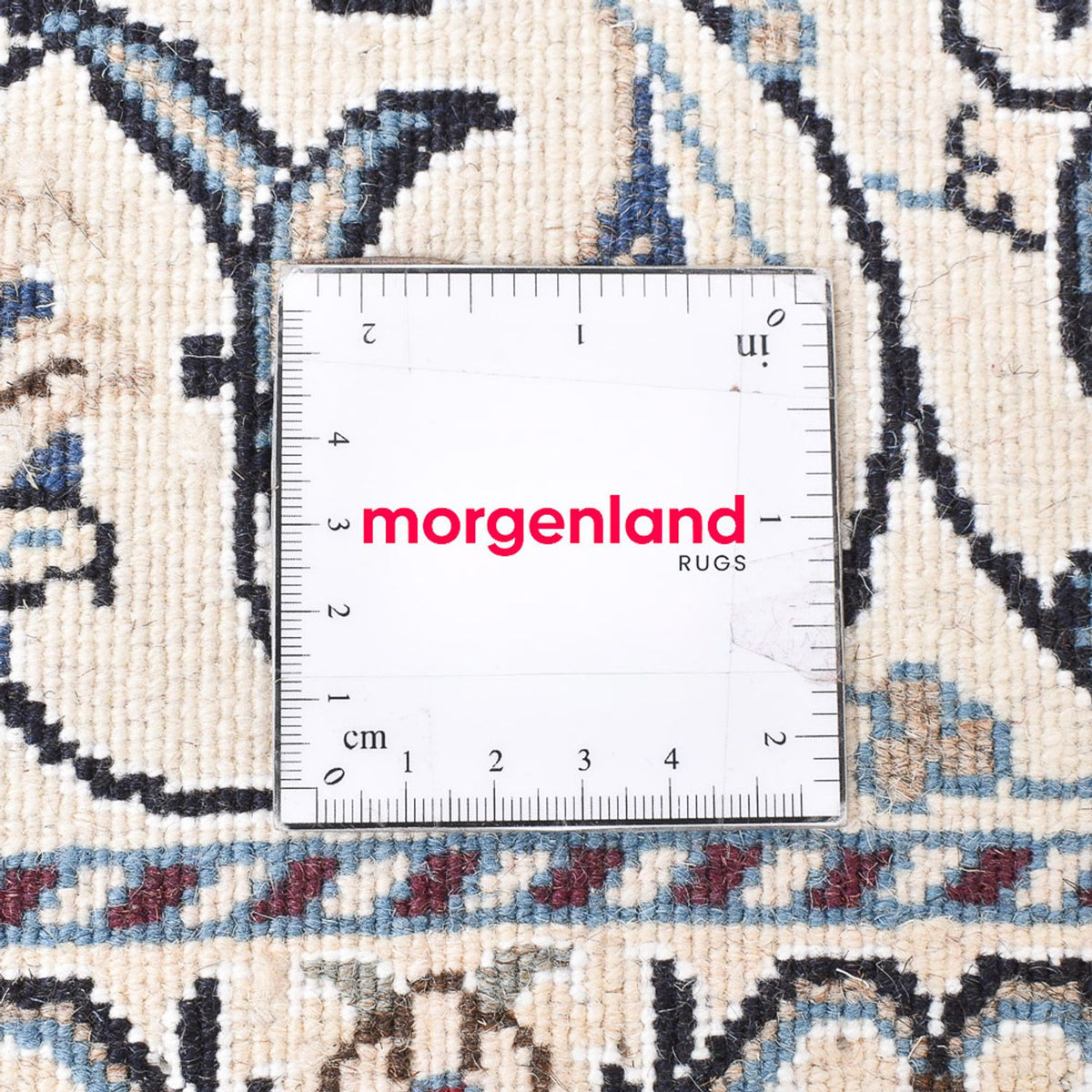 Perzisch tapijt - Nain - 198 x 149 cm - donkerblauw