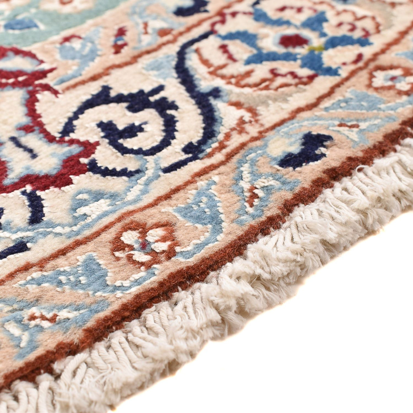 Nain - 9 la Tapijt 139x139cm - Perzisch tapijt