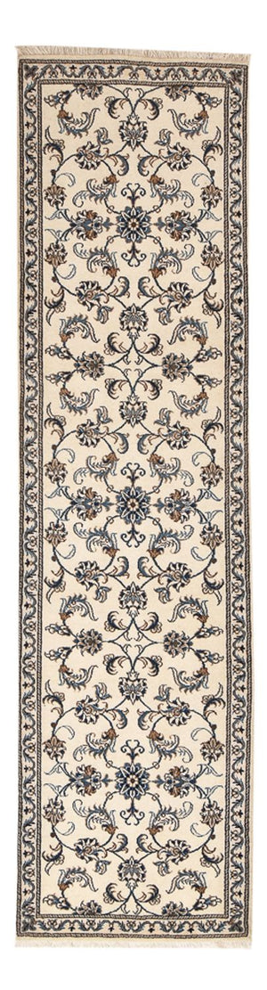 Loper Perzisch tapijt - Nain - 311 x 79 cm - beige
