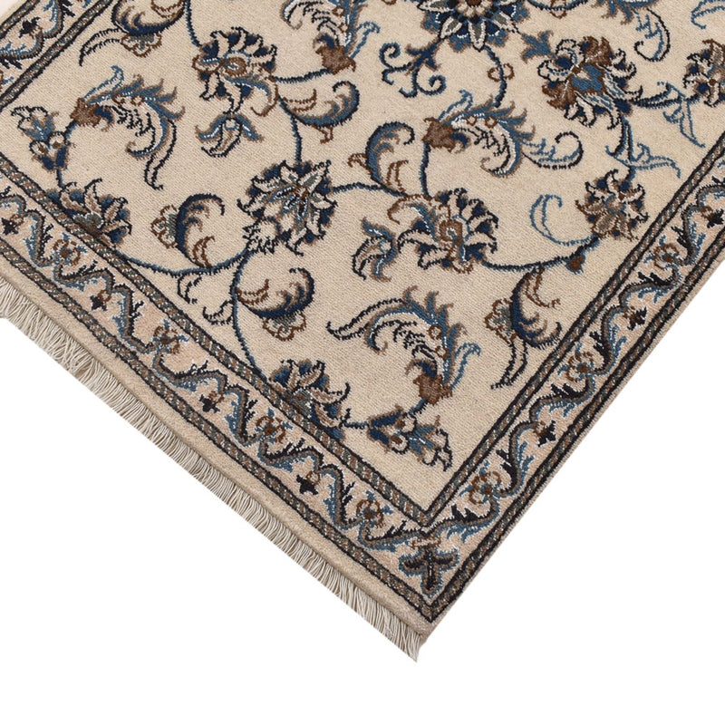 Loper Perzisch tapijt - Nain - 311 x 79 cm - beige