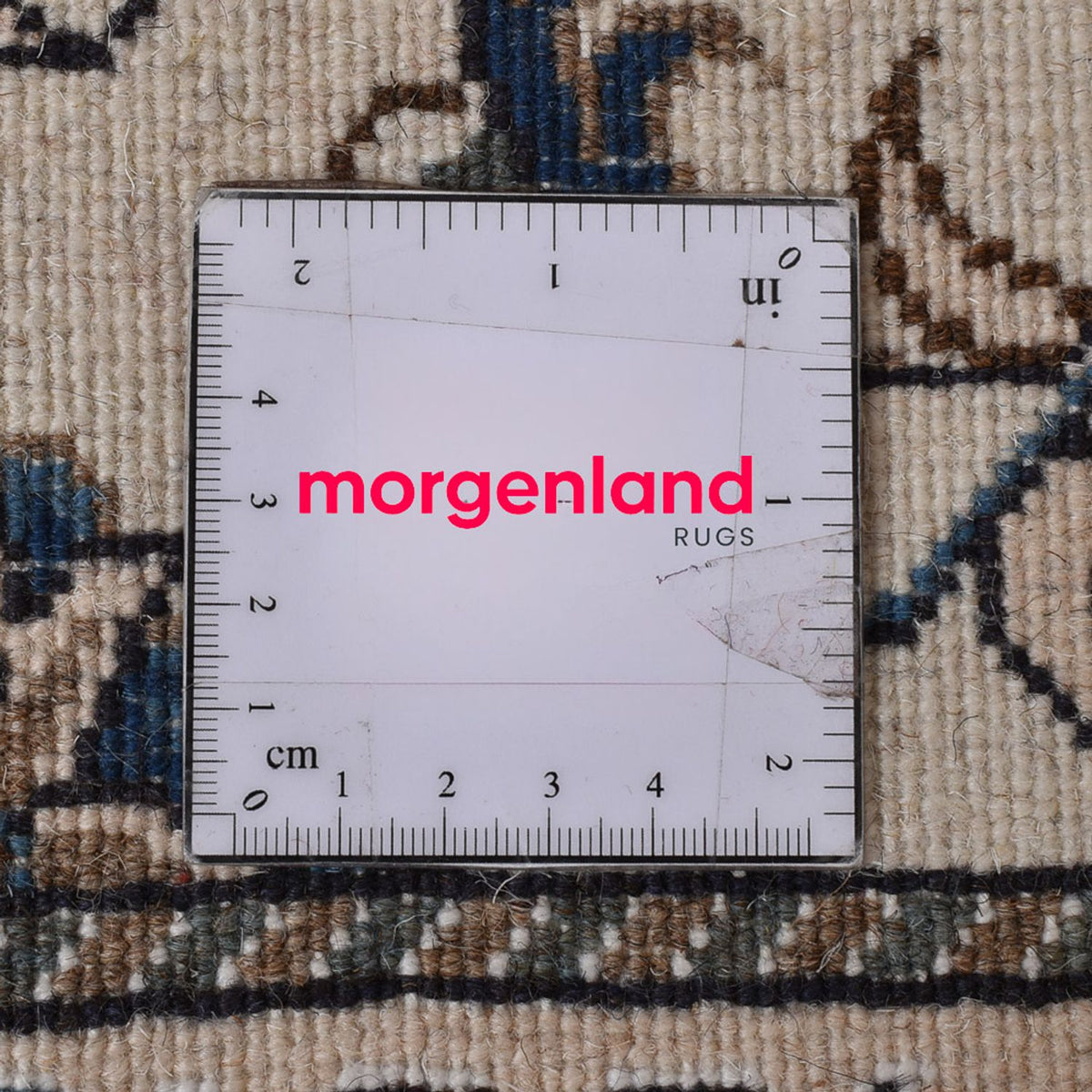 Loper Perzisch tapijt - Nain - 311 x 79 cm - beige