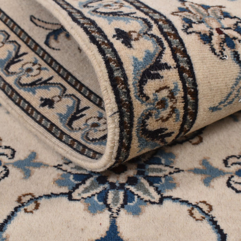 Loper Perzisch tapijt - Nain - 297 x 79 cm - beige