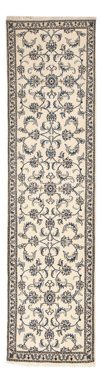 Loper Perzisch tapijt - Nain - 300 x 78 cm - beige