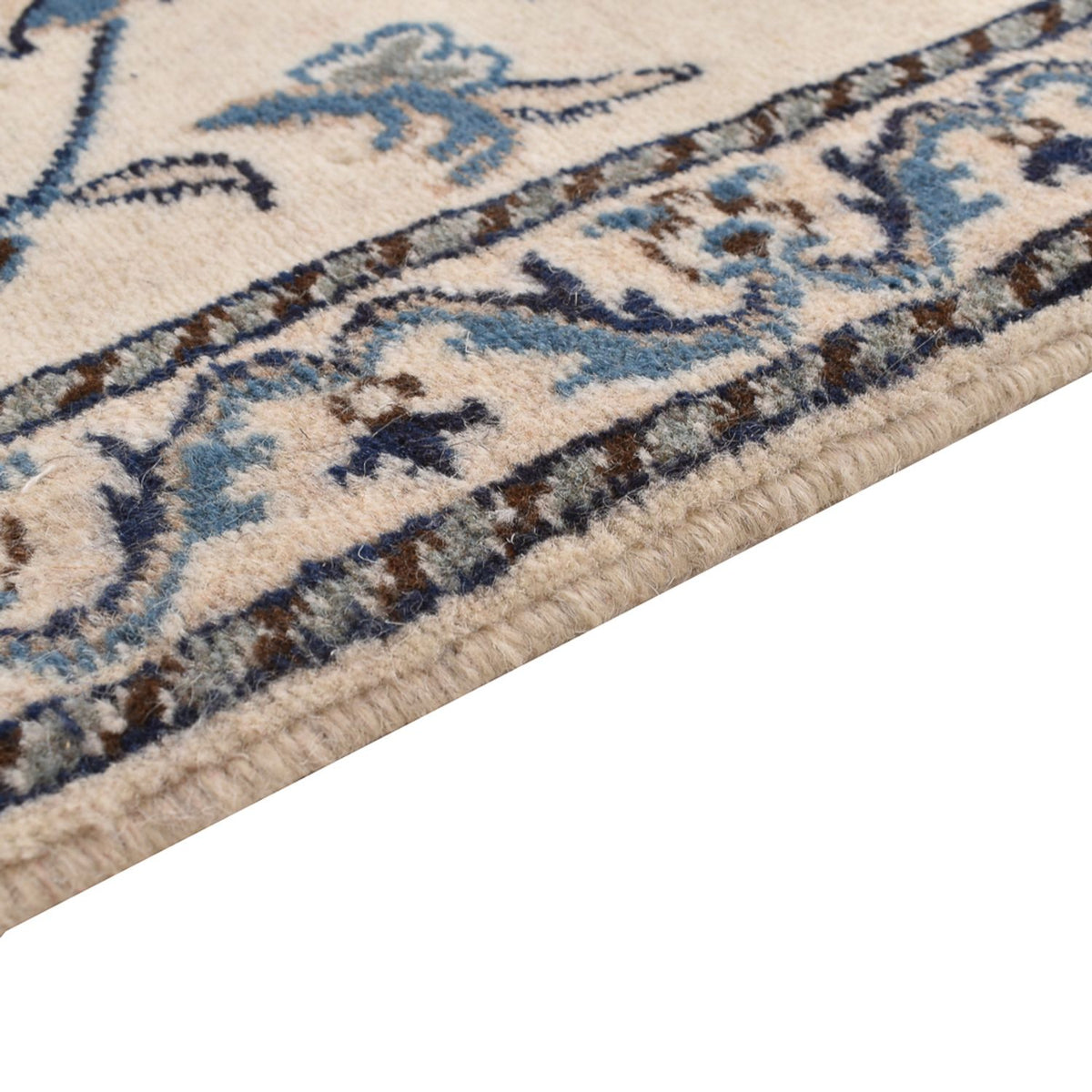 Loper Perzisch tapijt - Nain - 300 x 78 cm - beige