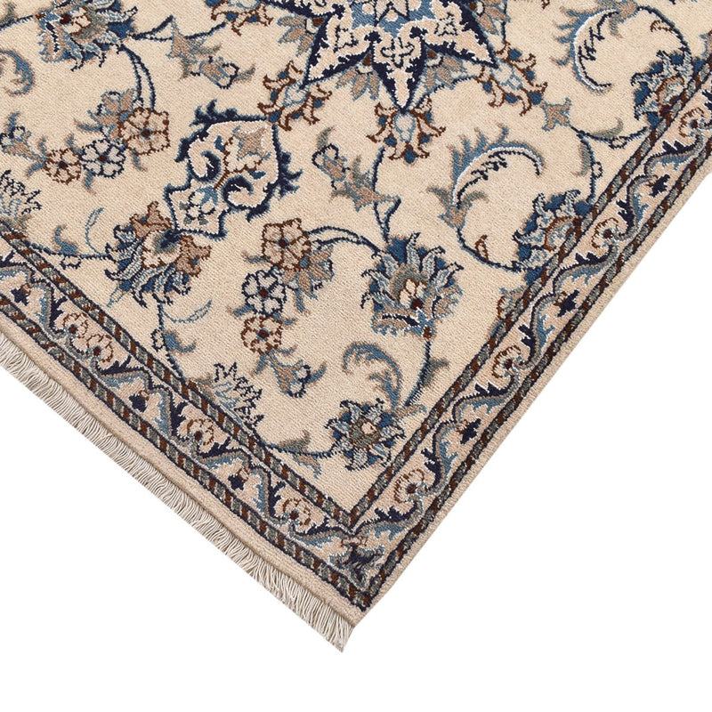 Loper Perzisch tapijt - Nain - 290 x 80 cm - beige