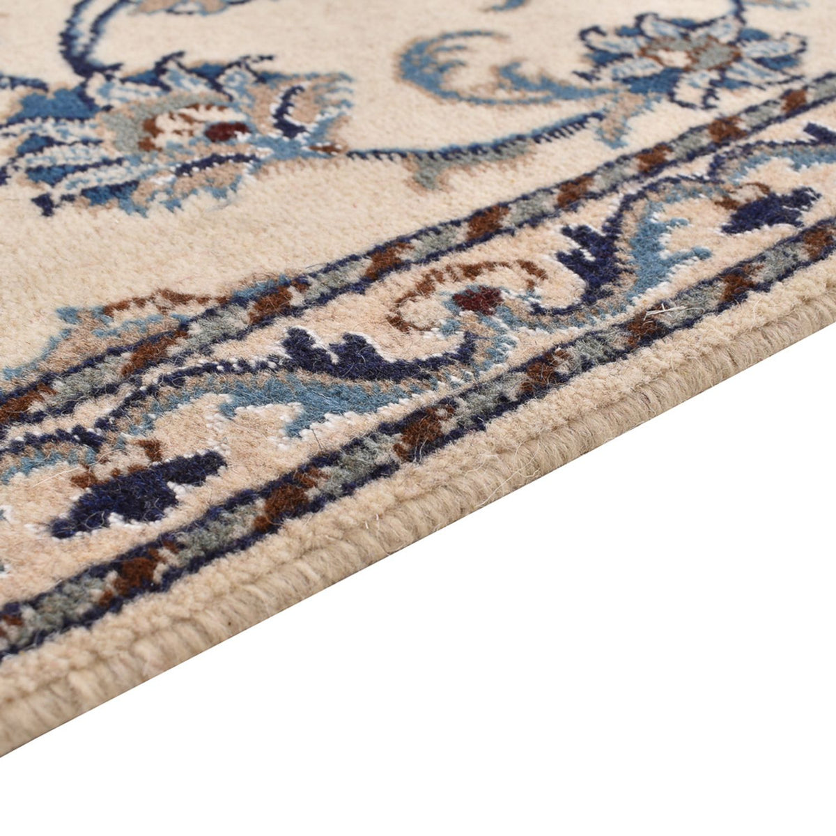 Loper Perzisch tapijt - Nain - 290 x 80 cm - beige