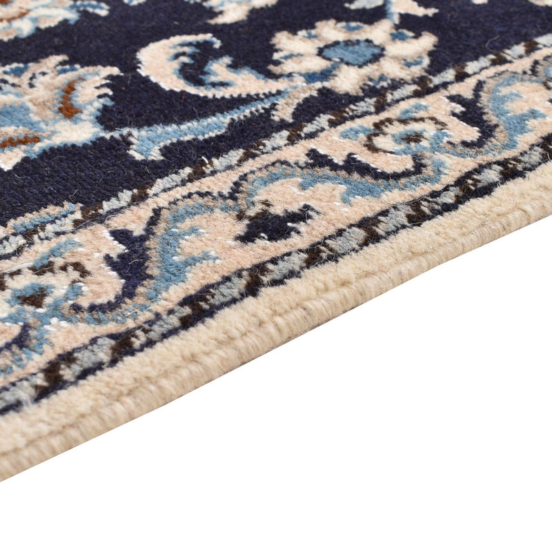 Loper Perzisch tapijt - Nain - 189 x 75 cm - donkerblauw