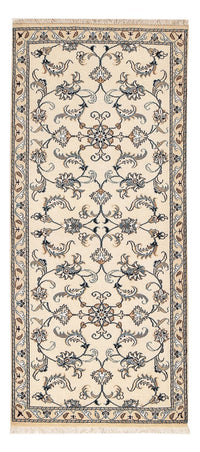 Loper Perzisch tapijt - Nain - 182 x 79 cm - beige