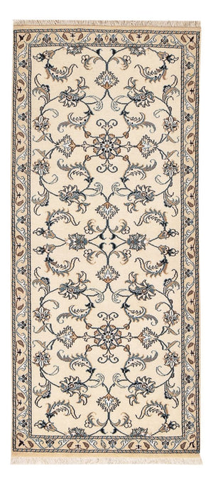 Loper Perzisch tapijt - Nain - 182 x 79 cm - beige