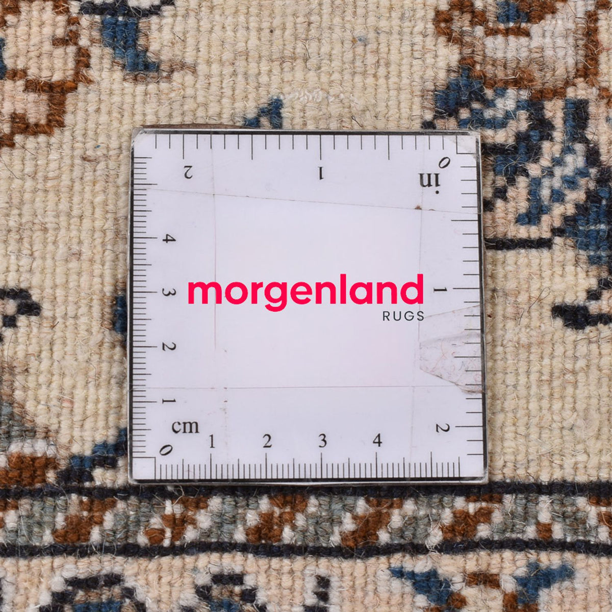 Loper Perzisch tapijt - Nain - 205 x 79 cm - beige