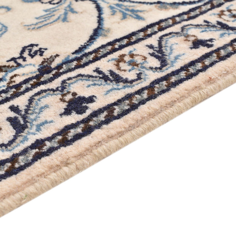 Perzisch tapijt - Nain - 140 x 88 cm - lichtgrijs