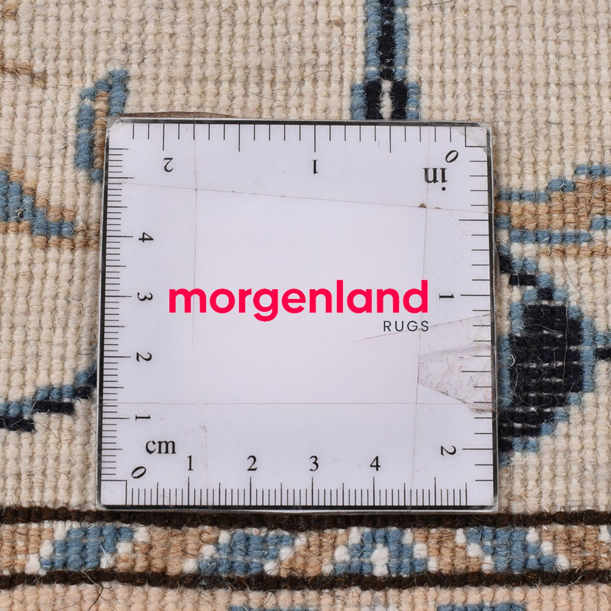 Loper Perzisch tapijt - Nain - 200 x 80 cm - beige