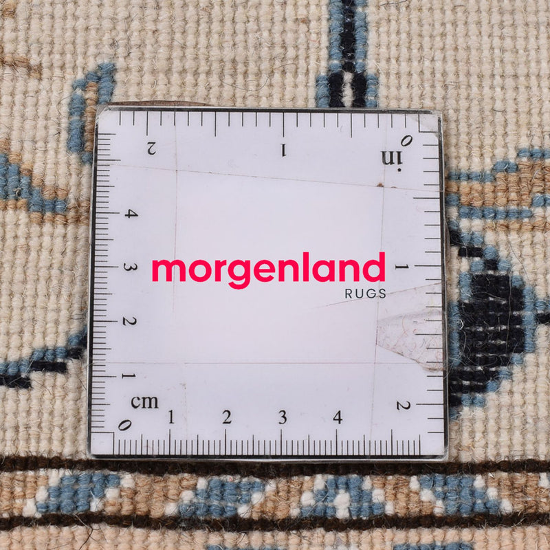 Loper Perzisch tapijt - Nain - 200 x 80 cm - beige