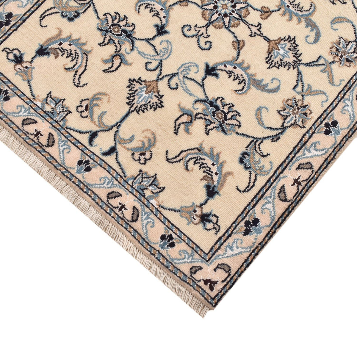 Loper Perzisch tapijt - Nain - 193 x 80 cm - beige