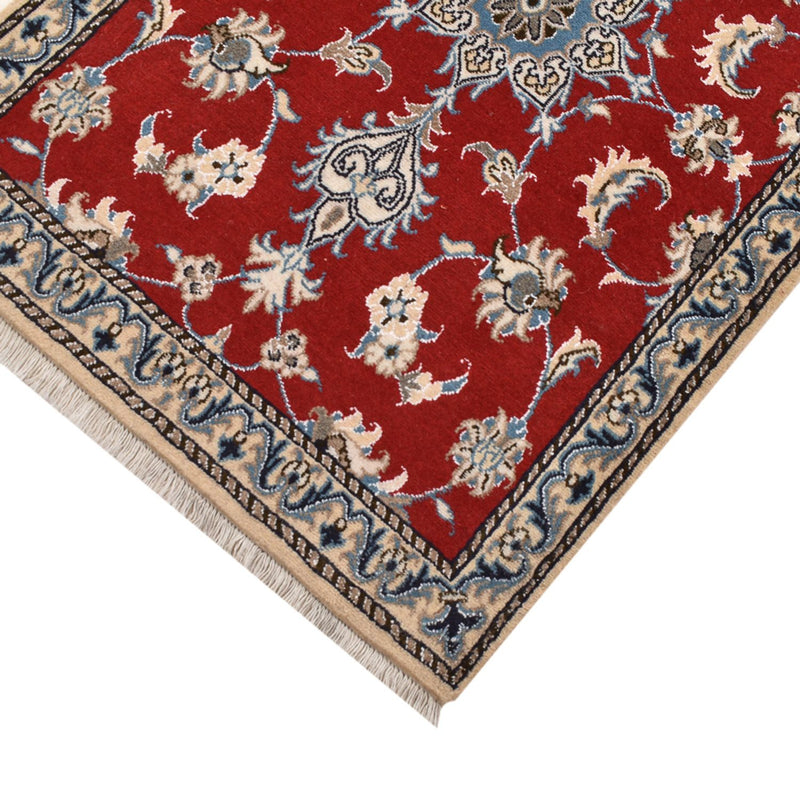 Loper Perzisch tapijt - Nain - 209 x 80 cm - rood