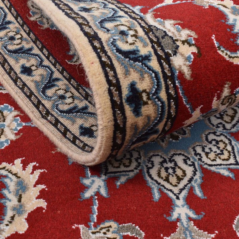 Loper Perzisch tapijt - Nain - 209 x 80 cm - rood