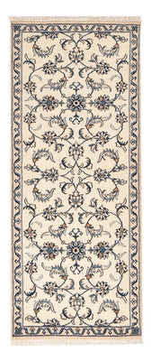 Loper Perzisch tapijt - Nain - 190 x 80 cm - beige