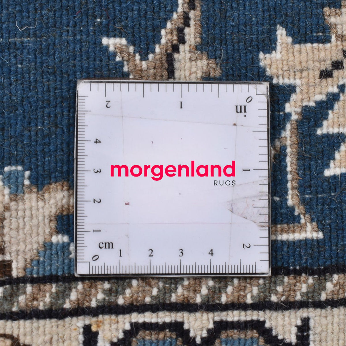 Loper Perzisch tapijt - Nain - 195 x 77 cm - zee blauw