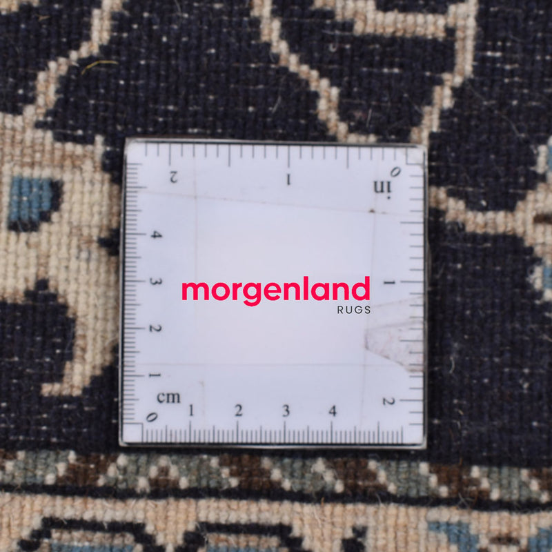 Perzisch tapijt - Nain - 135 x 70 cm - donkerblauw