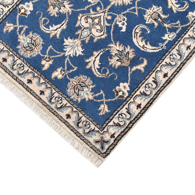 Perzisch tapijt - Nain - 135 x 67 cm - blauw