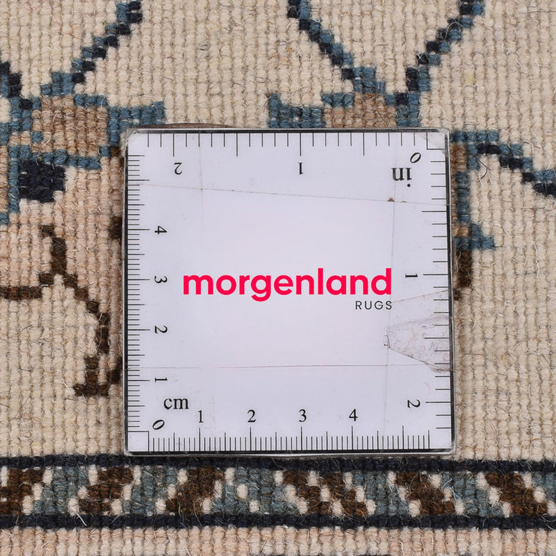 Perzisch tapijt - Nain - 143 x 68 cm - lichtgrijs