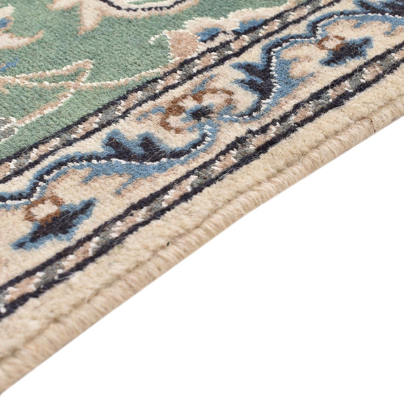 Perzisch tapijt - Nain - 139 x 66 cm - lichtgroen